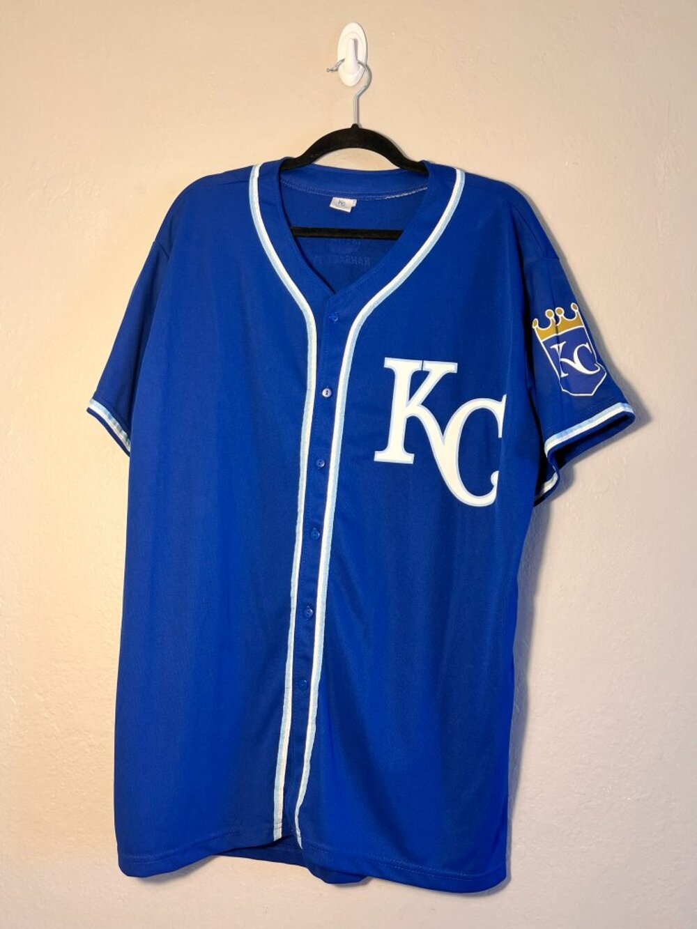 XL KC Royals Jersey - New Without Tags